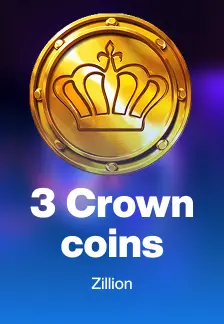 3 Crown coins